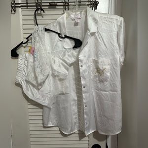 Victoria secret bridal pajamas size medium